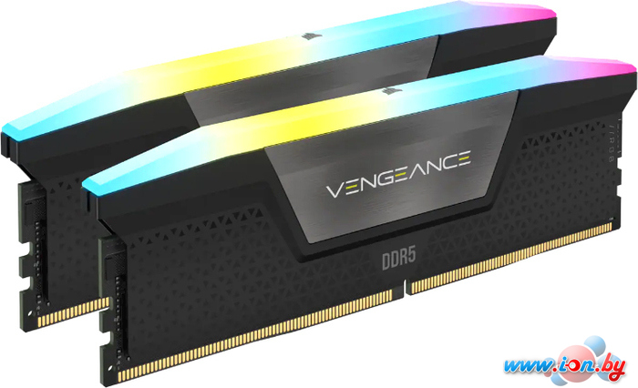 Оперативная память Corsair Vengeance RGB 2x16ГБ DDR5 5600 МГц CMH32GX5M2B5600C40K в Могилёве
