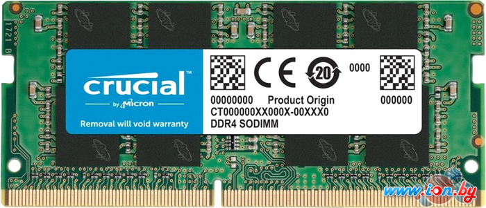 Оперативная память Crucial 16ГБ DDR4 3200 МГц CT16G4SFS832A в Могилёве