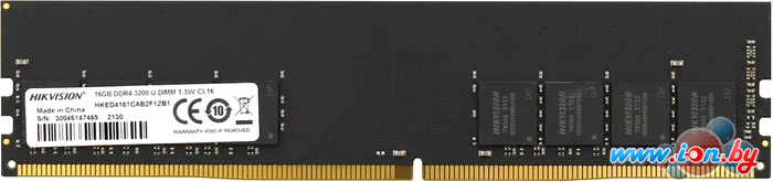 Оперативная память Hikvision 16ГБ DDR4 3200 МГц HKED4161CAB2F1ZB1/16G в Гродно