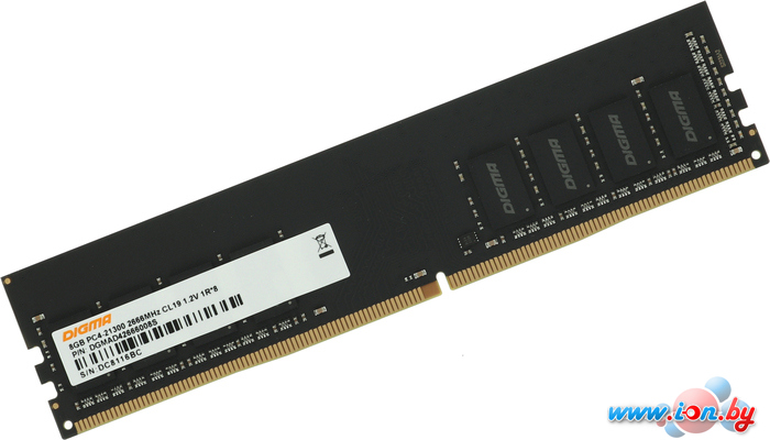 Оперативная память Digma 8ГБ DDR4 2666 МГц DGMAD42666008S в Гродно