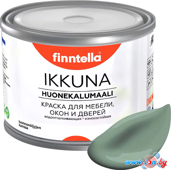 Краска Finntella Ikkuna Naamiointi F-34-1-3-FL041 2.7 л (зеленый хаки) в Гомеле