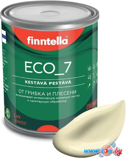 Краска Finntella Eco 7 Ivory F-09-2-1-FL120 0.9 л (светло-желтый) в Витебске