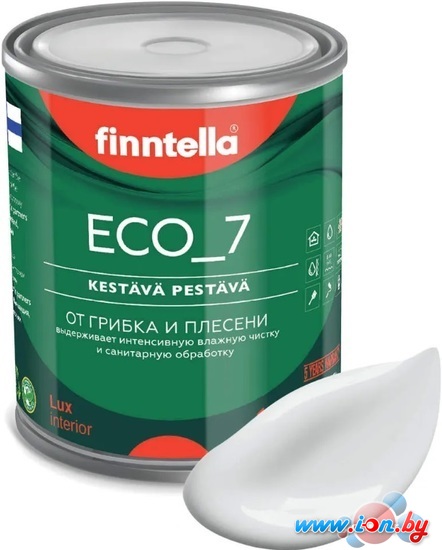 Краска Finntella Eco 7 Platinum F-09-2-1-FL064 0.9 л (бело-серый) в Могилёве