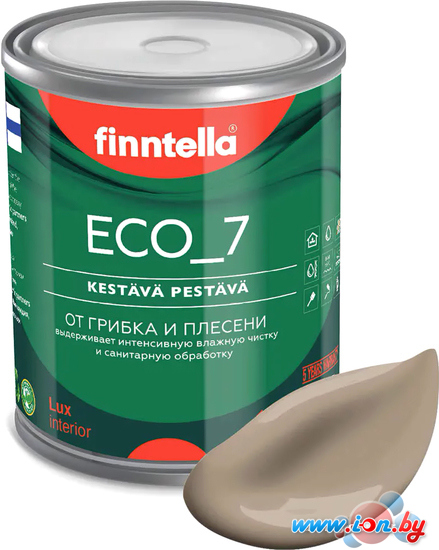 Краска Finntella Eco 7 Pehmea F-09-2-1-FL095 0.9 л (светло-коричневый) в Витебске