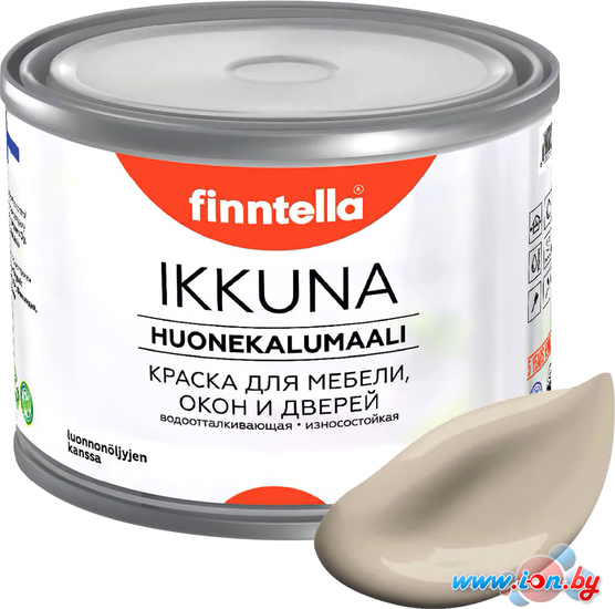 Краска Finntella Ikkuna Norsunluu F-34-1-1-FL097 0.9 л (бежевый) в Бресте