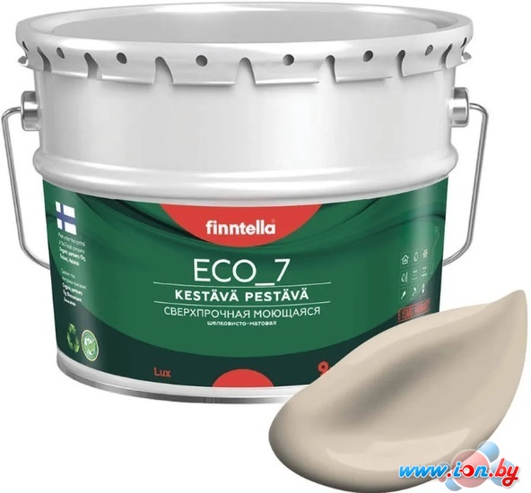 Краска Finntella Eco 7 Ruoko F-09-2-9-FL090 9 л (нежно-бежевый) в Бресте