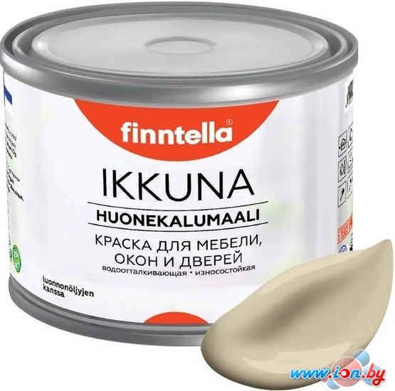 Краска Finntella Ikkuna Kevyt Savi F-34-1-1-FL099 0.9 л (бежевый) в Гомеле