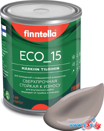 Краска Finntella Eco 15 Kaakao F-10-1-1-FL075 0.9 л (светло-коричневый) в Витебске