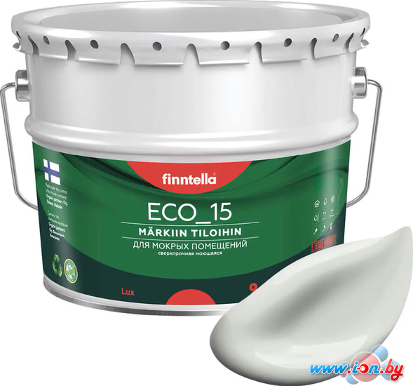 Краска Finntella Eco 15 Marmori F-10-1-9-FL056 9 л (светло-серый) в Витебске