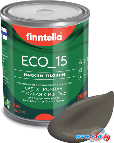 Краска Finntella Eco 15 Taupe F-10-1-1-FL079 0.9 л (серо-коричневый) в Бресте