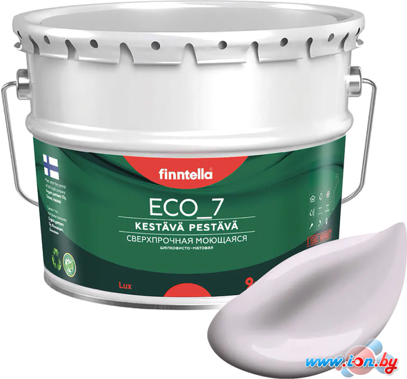 Краска Finntella Eco 7 Helmi F-09-2-9-FL108 9 л (бледно-лиловый) в Бресте