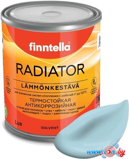 Краска Finntella Radiator Taivaallinen F-19-1-1-FL017 0.9 л (нежно-голубой) в Бресте