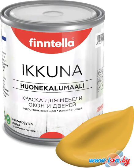 Краска Finntella Ikkuna Okra F-34-1-1-FL113 0.9 л (желто-красный) в Витебске