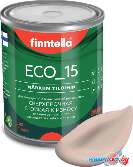 Краска Finntella Eco 15 Kerma F-10-1-1-FL103 0.9 л (светло-бежевый) в Бресте