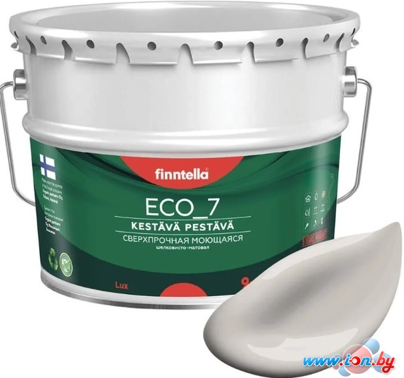 Краска Finntella Eco 7 Vuoret F-09-2-9-FL076 9 л (теплый серо-коричневый) в Гомеле