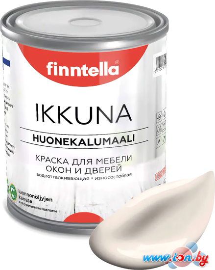 Краска Finntella Ikkuna Samppanja F-34-1-9-FL092 9 л (светло-бежевый) в Бресте