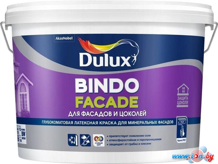 Краска Dulux Pro Bindo Facade BW 9 л в Могилёве