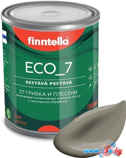 Краска Finntella Eco 7 Maa F-09-2-1-FL080 0.9 л (светло-коричневый) в Могилёве