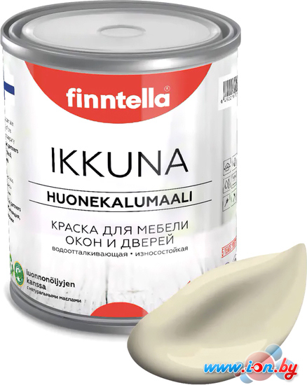 Краска Finntella Ikkuna Vehna F-34-1-9-FL071 9 л (светло-песочный) в Гомеле