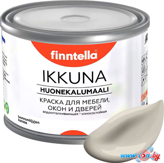 Краска Finntella Ikkuna Tina F-34-1-1-FL084 0.9 л (бежевый) в Бресте