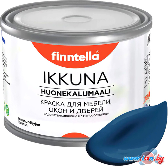 Краска Finntella Ikkuna Sininen Kuu F-34-1-3-FL003 2.7 л (лазурно-синий) в Витебске