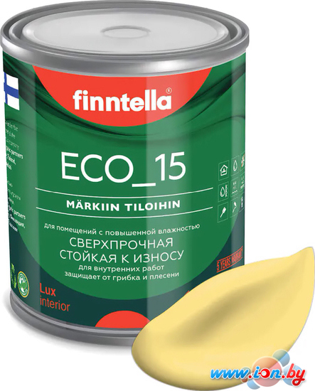 Краска Finntella Eco 15 Aurinko F-10-1-1-FL115 0.9 л (палевый) в Бресте