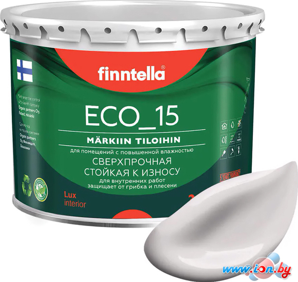 Краска Finntella Eco 15 Arkuus F-10-1-3-FL110 2.7 л (нежно-бежевый) в Бресте