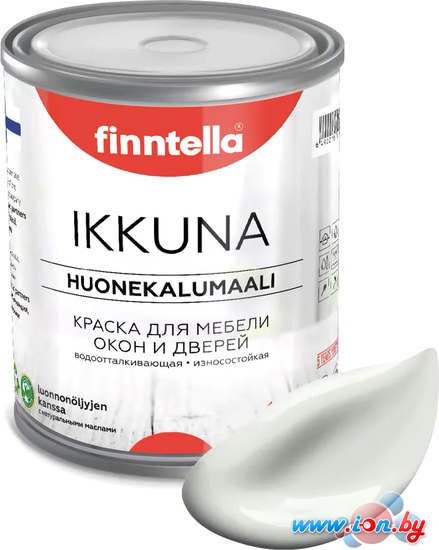 Краска Finntella Ikkuna Marmori F-34-1-1-FL056 0.9 л (светло-серый) в Бресте