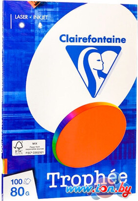 Офисная бумага Clairefontaine Trophee A4 80 г/кв.м 500 л 1704SC (mix intensive) в Минске