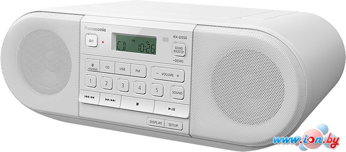 Портативная аудиосистема Panasonic RX-D550GS-W в Могилёве