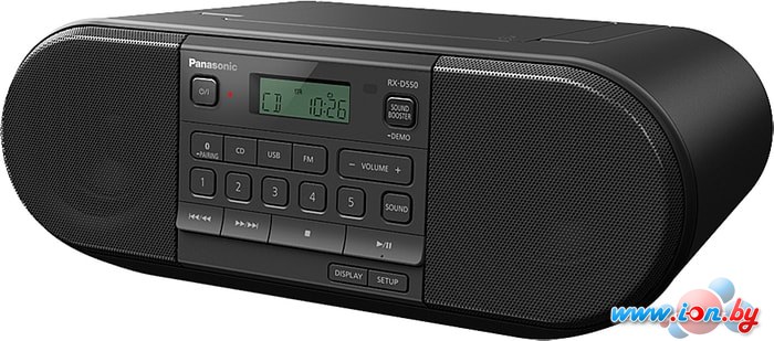 Портативная аудиосистема Panasonic RX-D550GS-K в Гомеле