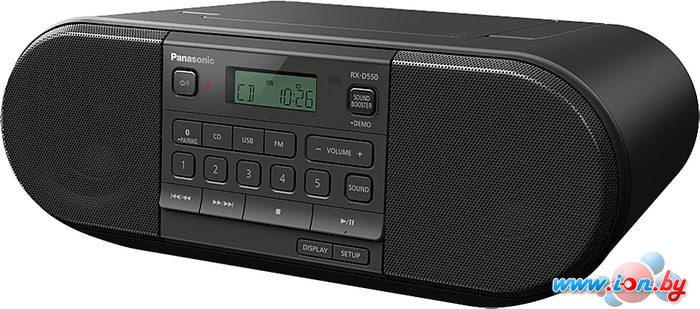 Портативная аудиосистема Panasonic RX-D550GS-K в Могилёве