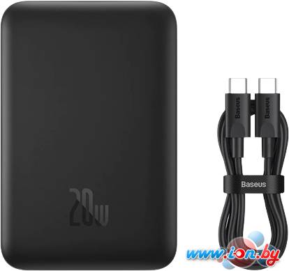Внешний аккумулятор Baseus Magnetic Mini Wireless Fast Charge Power Bank 10000mAh 20W (черный) в Могилёве