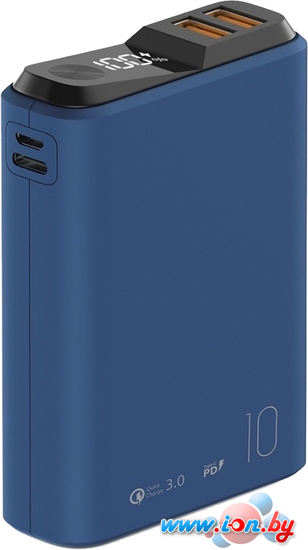 Внешний аккумулятор Olmio QS-10 10000mAh (темно-синий) в Могилёве