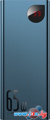 Внешний аккумулятор Baseus Adaman Metal Digital Display PPIMDA-D03 20000mAh (темно-синий) в Могилёве