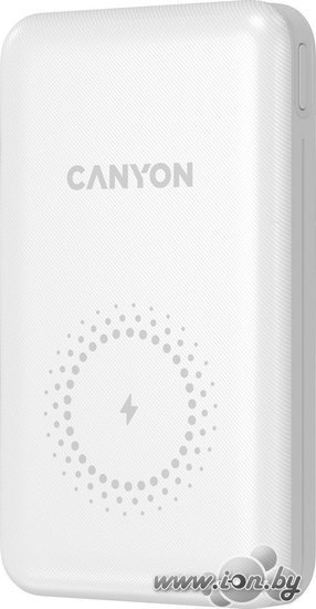 Внешний аккумулятор Canyon PB-1001 10000mAh (белый) в Бресте