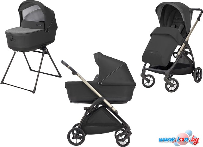 Универсальная коляска Inglesina Electa Duo (3 в 1, upper black) в Могилёве