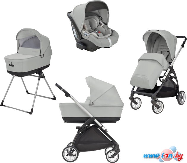 Универсальная коляска Inglesina Electa Quattro (4 в 1, greenwich silver) в Могилёве