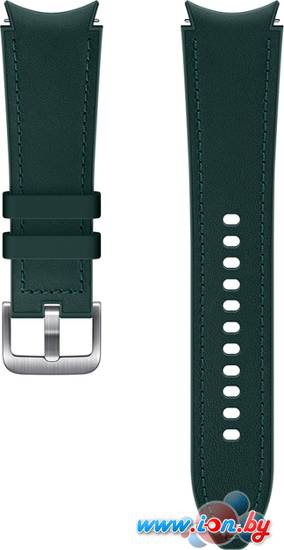Ремешок Samsung Hybrid Leather для Samsung Galaxy Watch4 (20 мм, M/L, зеленый) в Гомеле