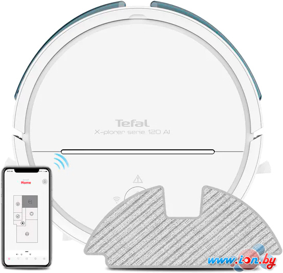 Робот-пылесос Tefal X-Plorer Serie 120 Ai Animal & Allergy RG7867WH в Могилёве