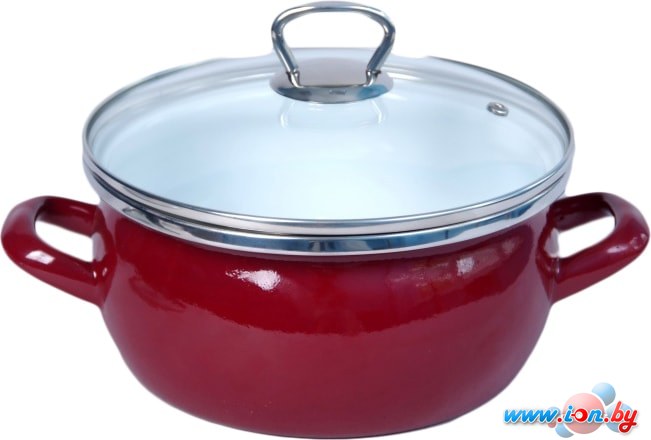Кастрюля Omelia 1-2450111 (бордовый) в Могилёве
