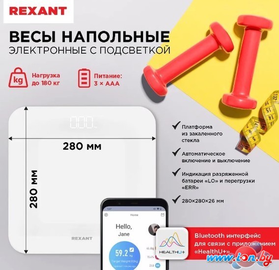 Напольные весы Rexant 72-1010 в Могилёве