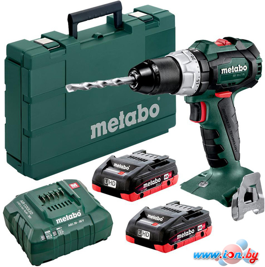 Дрель-шуруповерт Metabo BS 18 LT BL (с 2-мя АКБ, кейс) в Бресте