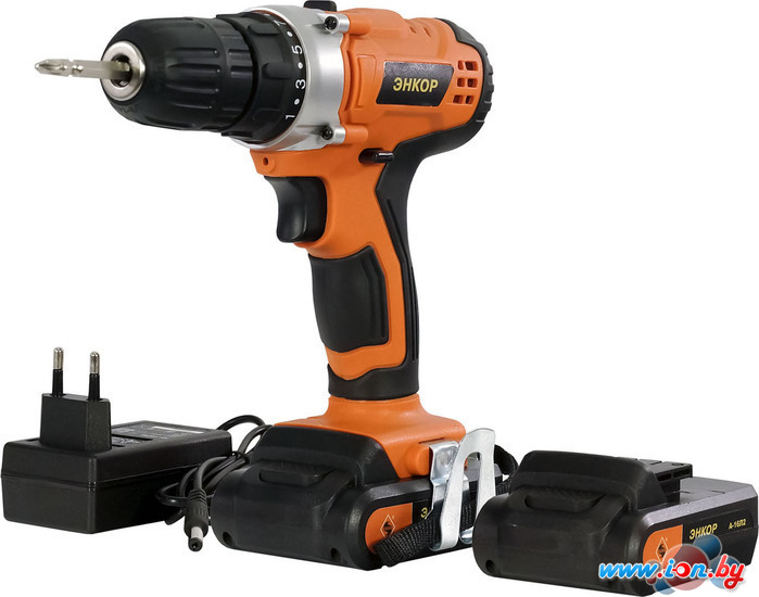 Дрель-шуруповерт Энкор ДША-16Л2 50034 (с 2-мя АКБ) в Могилёве