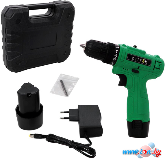 Дрель-шуруповерт Zitrek Green 12-Li-ion Plus 063-4042 (с 2-мя АКБ, кейс) в Могилёве