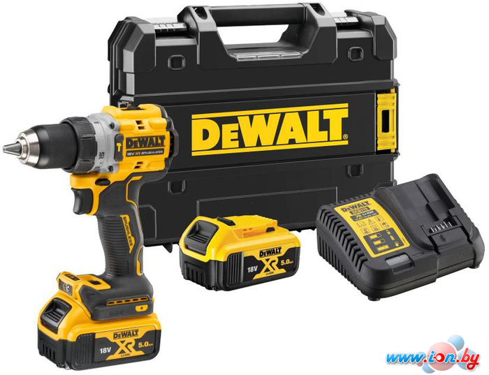 Ударная дрель-шуруповерт DeWalt DCD805P2T (с 2-мя АКБ, кейс) в Витебске