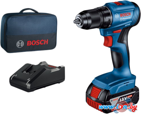 Дрель-шуруповерт Bosch GSR 185-LI Professional 06019K3005 (с 1-им АКБ, сумка) в Бресте