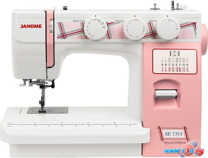 Электромеханическая швейная машина Janome SE 7515 в Могилёве