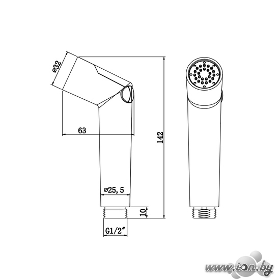 Гигиенический душ Lemark LM8046C в Гомеле