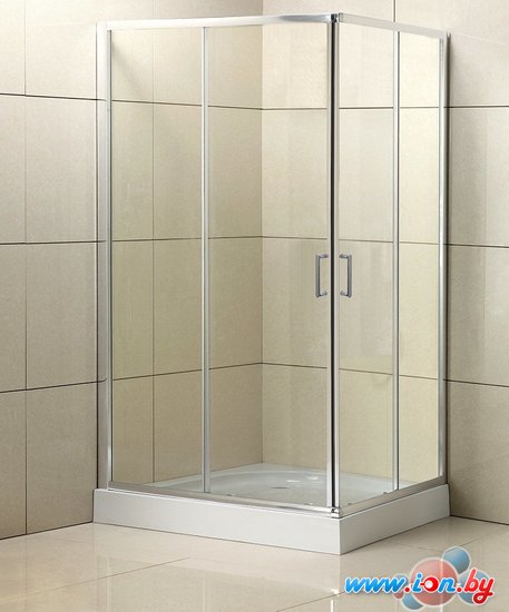 Душевой уголок BelBagno UNO-195-AH-2-120/100-C-Cr (прозрачное стекло) в Бресте